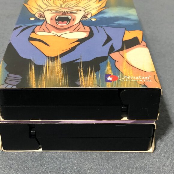 Dragon Ball Z Fusion Saga VHS lot DBZ Evil Internal Struggle + The last Saiyan - Picture 6 of 6